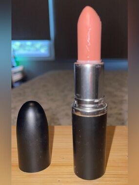 M.A.C. Macrimal Matte in "Honeylove" lipstick
